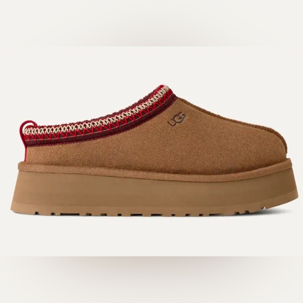 Taz Ugg Slippers, 9.5 Chestnut